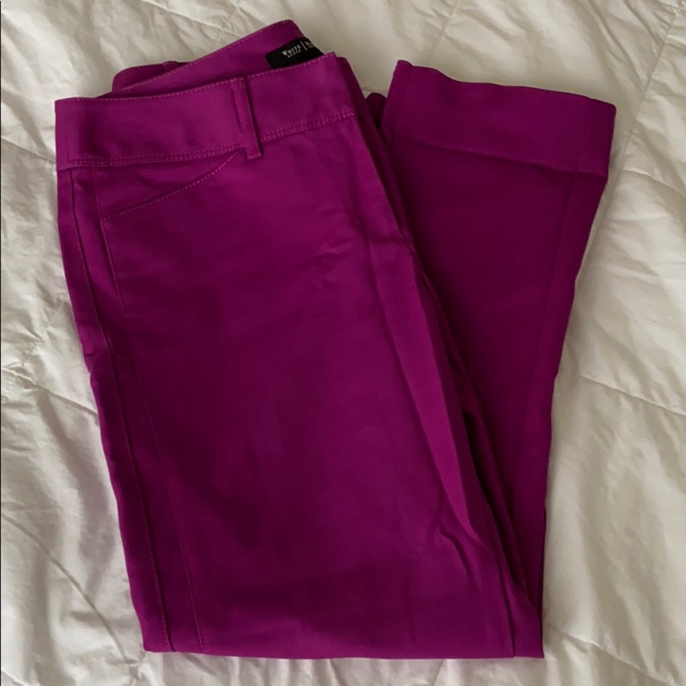 Slim ankle professional pants